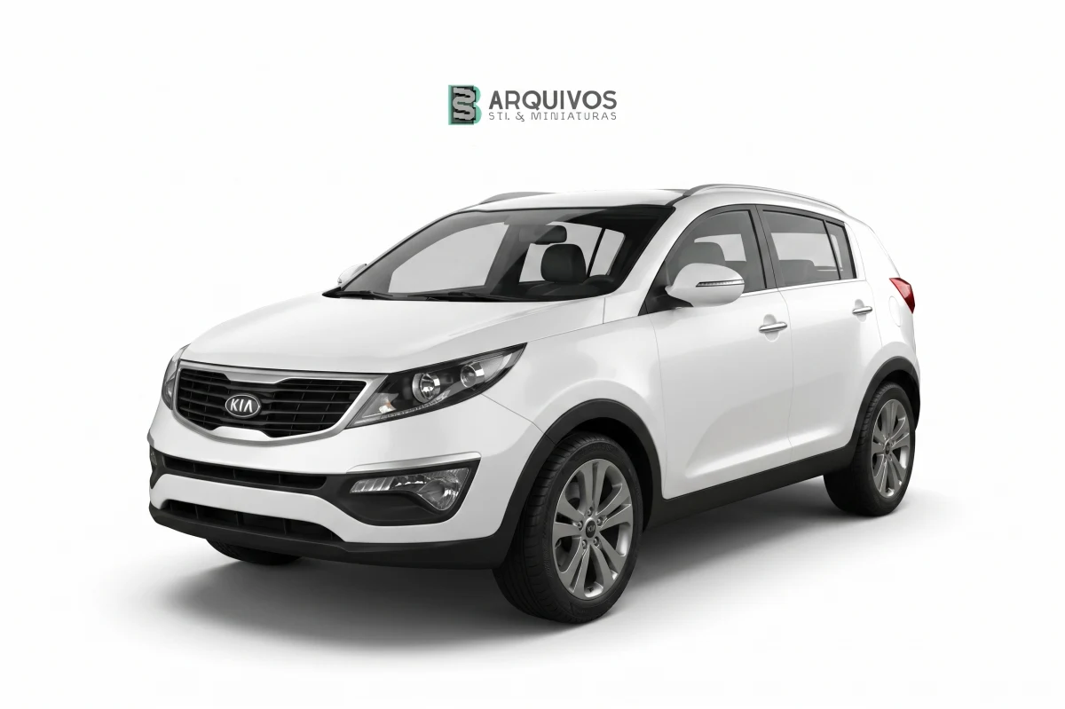 Modelo 3D STL - Kia Sportage 2012